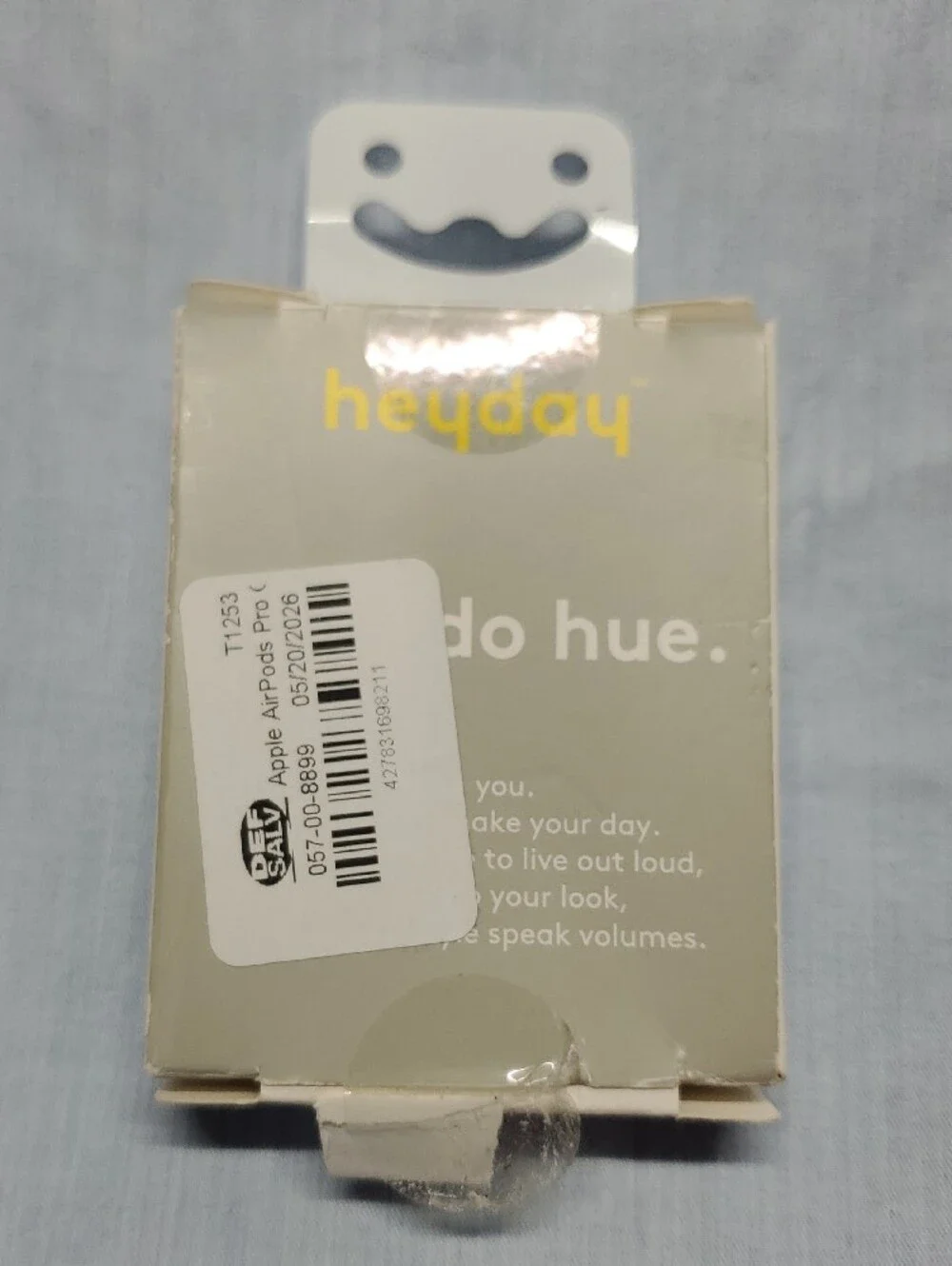 heyday White Silicone Earbud Tip Set for AirPods Pro (Gen 1 & 2)